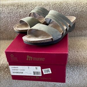 Munro ( Fr. Nordstrom )slides / slip ons